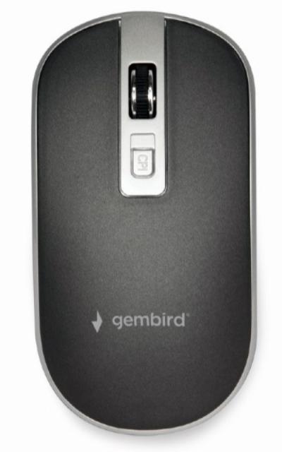 Gembird MUSW-4B-06-BS Bežični miš, Crni