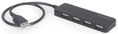 Gembird UHB-CM-U2P4-01 Hub 4xTip-C, Crni