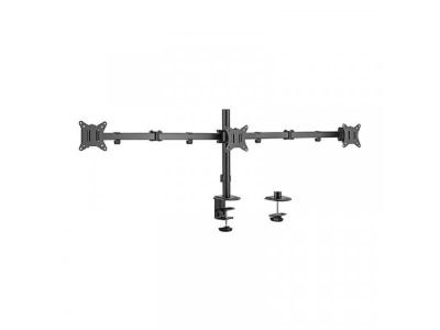 Gembird 44277 Podesivi stoni držač za monitor Tilt 17"-27" crni