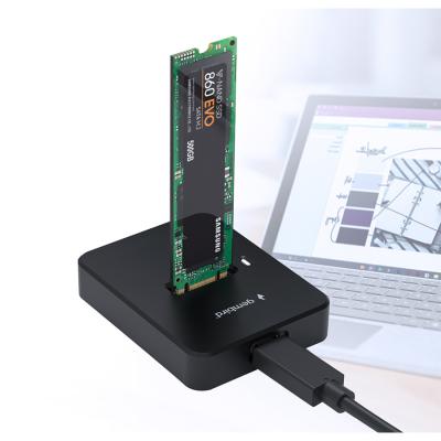 Gembird DD-U3M2 stalak za priključnu stanicu za M.2 Sata i NVME SSD disk tip-C, Crna
