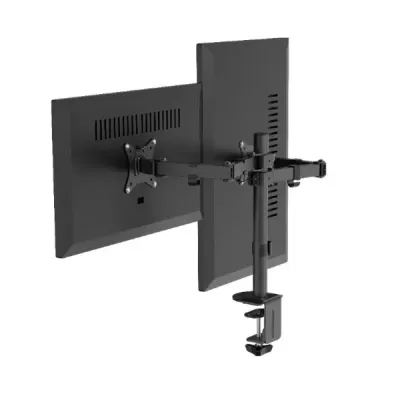 Gembird MA-D2-03 Gembird Podesivi dupli stoni držač za monitor tilt 17-32 2x9kg 1849, Crni
