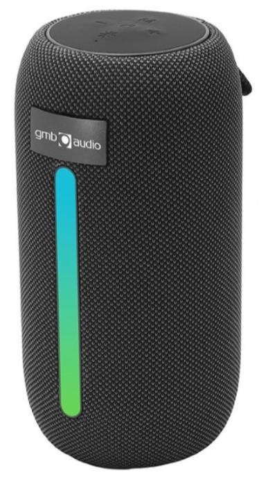 Gembird SPK-BT-LED-07 Bežični LED zvučnik 5W BT FM USB Handsfree, Crni
