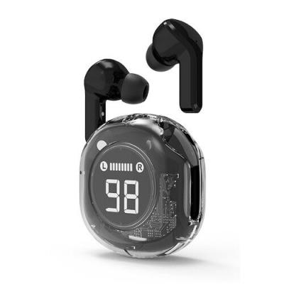 Gembird TWST-01-BK Bežične slušalice TWS Bluetooth 5.4 LCD, Crne
