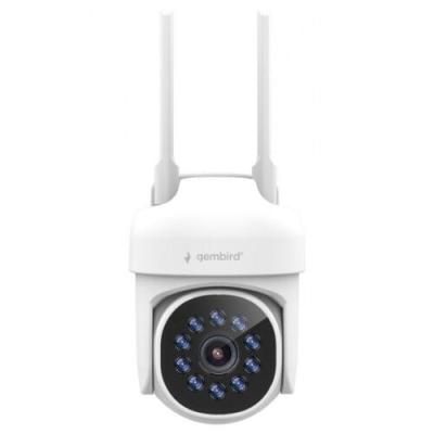 Gembird TSL-ODCAM-WRHD-01 Smart rotirajuća spoljašnja WiFi kamera 2K QHD TUYA, Bela