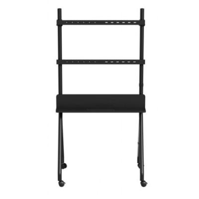 Gembird TVS-86F-02 Podni stalak za TV 55a€"86" , Crni