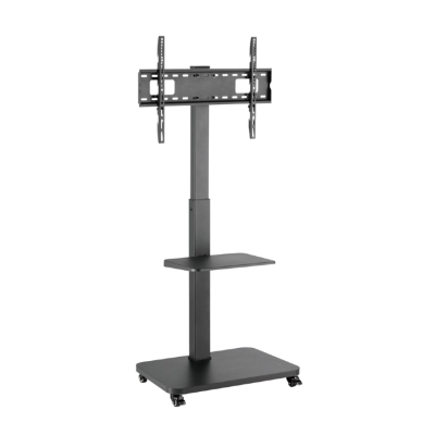 Gembird TVS-75S-02 TV postolje sa točkovima 37"–75", Crna