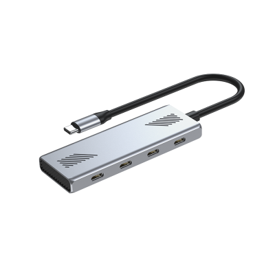 Gembird UHB-CM-U310-C4-01 USB-концентратор Type-C to Type-C, 4-портовый USB-C 3.2 Gen 2