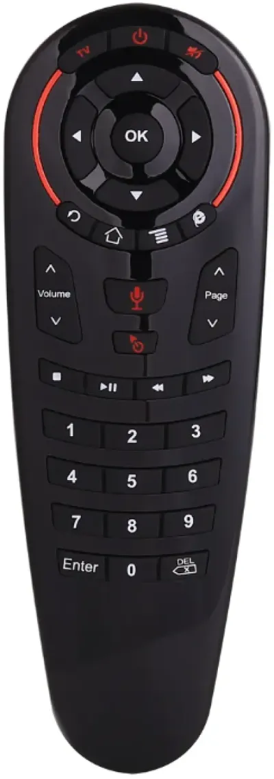 Gembird GMB-G30S Univerzalni daljinski upravljač za Android TV Box Air Mouse, Crni