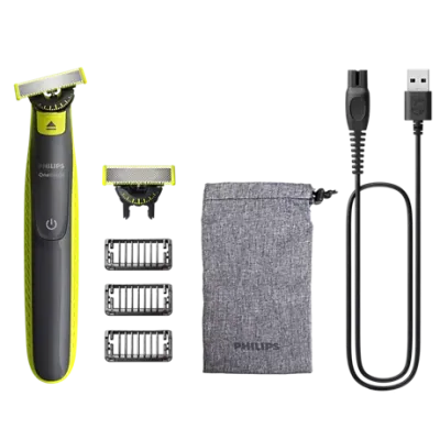 Philips QP2724/31 Trimer za bradu, Sivo-zeleni
