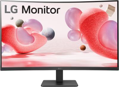 Монитор 32 LG 32MR50C-B 1920x1080/FHD VA/100Hz/5ms/VGA/HDMI/HDCP/Freesync/VESA/Curved