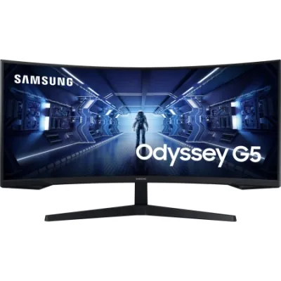 Samsung Odyssey G5 34" LC34G55TVVPKSEN gaming monitor, 3440x1440, 165Hz, curved, black