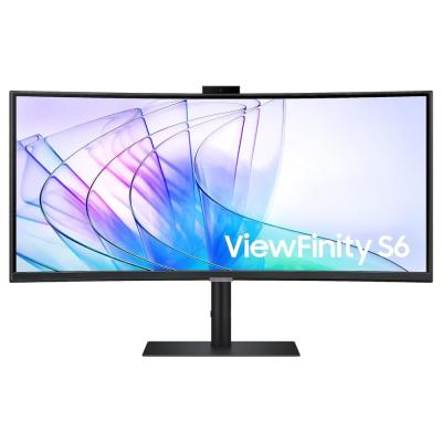 Samsung LS34C652VAUXEN Monitor 34" VA 21:9 Zakrivljen 3440x1440 GtG HDMI DP USB LAN Kamera, Crni