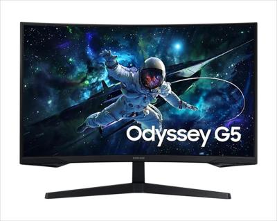 Samsung Ls32Cg552Euken игровой монитор 32" Odyssey G5 G55C, изогнутый, 1Ms, 165Hz, 2560x1440