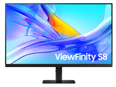 Samsung LS32D800UAUXEN Monitor 32" VA 3840x2160 60Hz 5ms GtG HDMI DP USB LAN Pivot visina VESA, Crna