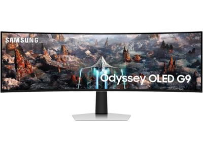 Samsung G9 OLED монитор 49" DQHD 32:9 240Hz 0.03ms 250cd DP HDMI Micro HDMI, белый