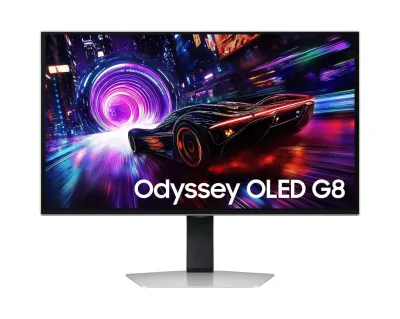 Samsung LS27FG810SUXEN монитор 27" OLED, 3840x2160, 240Hz, 0.03msGTG, HDMI DP DP freesync, серебристый