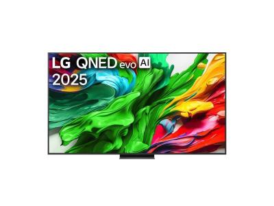 LG 86QNED86A3A QNED evo AI 4K UHD Smart TV 2025 86" television, black
