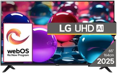 LG 65UA73003LA Televizor 65" 4K HDR Smart WebOS2025, Crni