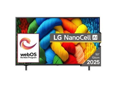 LG 50NANO80A3B Televizor 50" 4K HDR Smart NanoCell TV 2025