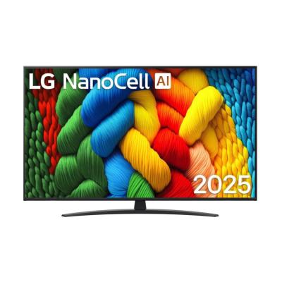 LG 55NANO81A3A 55" NanoCell 4K UHD smart TV, dark grey