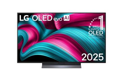 LG OLED55C51LA Televizor 55" 4K OLED evo 120 Hz Smart TV, Crni