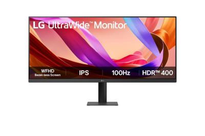 LG 34U511A-B широкоформатный монитор 34" IPS, 2560x1080 QHD, 100 Hz, чёрный