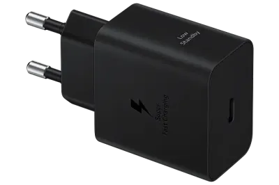 Домашнее зарядное устройство Samsung EP-T4511-NBE 45W без кабеля черное