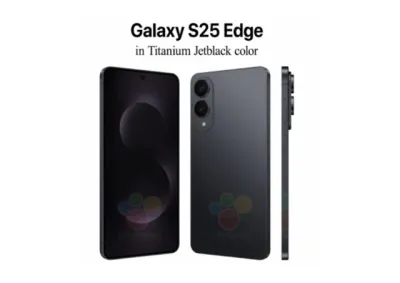 Samsung Galaxy S25 Edge S937 Mobilni telefon 5G Dual Sim 12GB RAM 256GB, Jetblack