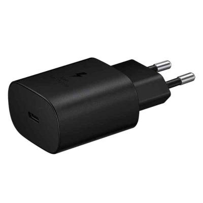 Samsung BULK EP-TA800 Brzi kućni punjač 25W Type C Bez kabla, Crni