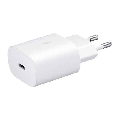 Samsung BULK EP-TA800 Brzi kućni punjač 25W Type C Bez kabla, Beli