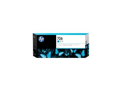 HP 728 cartridge, 300 ml, cyan