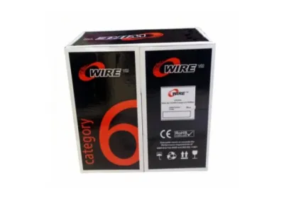 OWIRE Cat6 LAN UTP kabl Solid/CCA/0,56mm/305m, Plavi