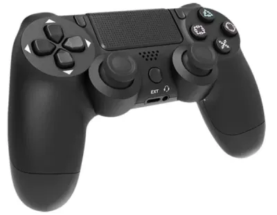 Gembird JPD-Wireless-Thrillershock Džojstik sa dvostrukom vibracijom v2 PC/PS4, Crni