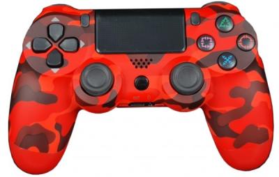 Беспроводной геймпад Gembird JPD-Wireless-Thrillershock PC/PS4 RED CAMO