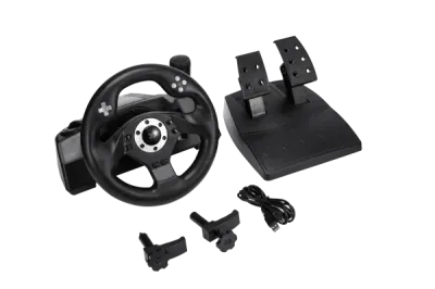 Руль Gembird STR-M-40 RACEMASTER PC/PS3/Direct X-X input(4499)