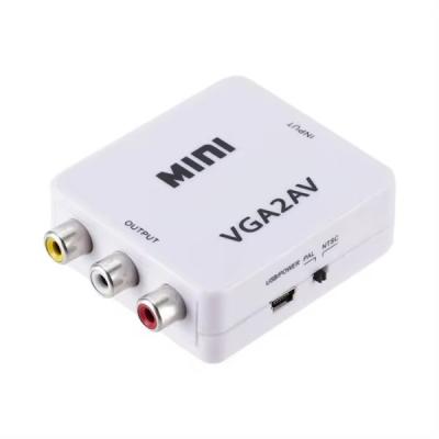 Gembird Konverter VGA u AV Mini, Beli