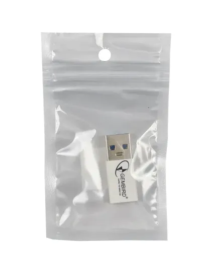 Gembird CCP-USB3-AMCM-0M** Adapter USB 3.1 AM to Type-C, Beli