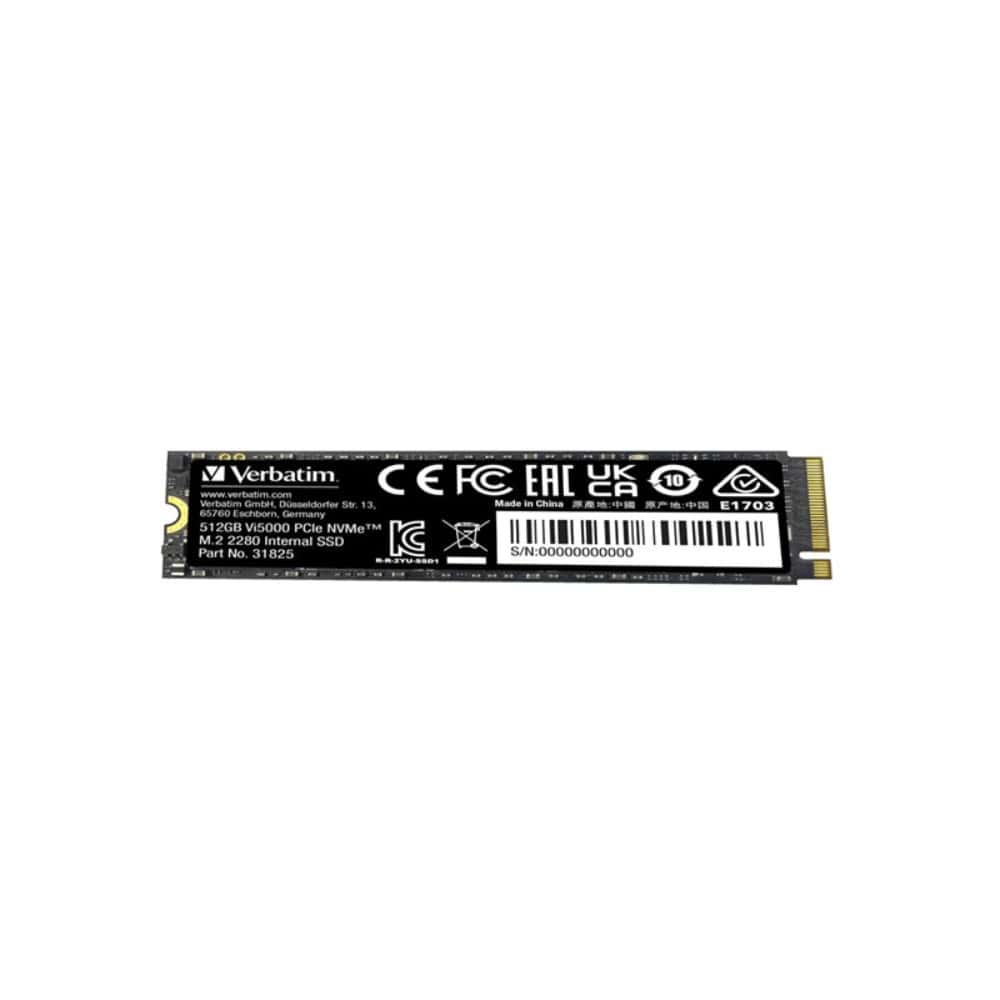 Verbatim VI3000 M.2 SSD PCIE NVME 512GB 49374