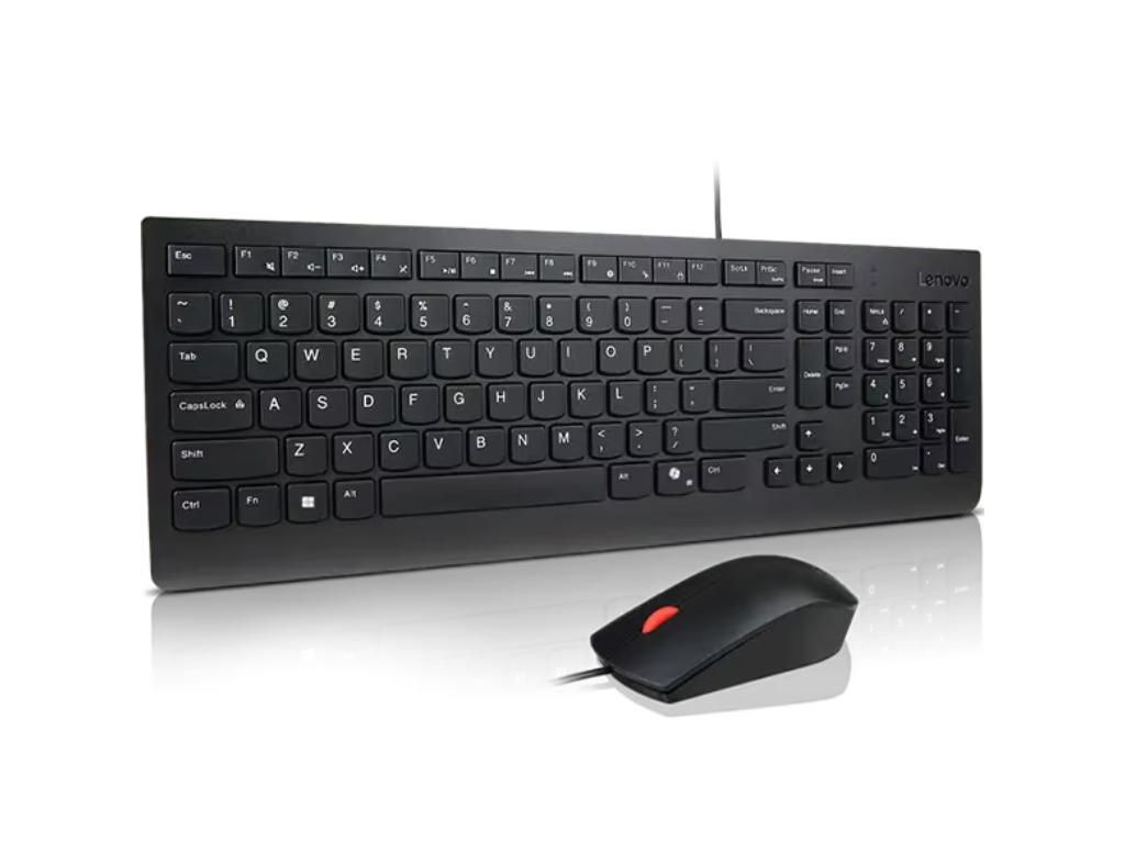 Lenovo Essential Žični komplet tastatura i miš SRB, Crna