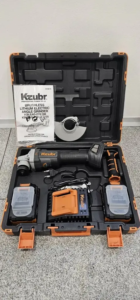 Kzubr akumulatorska brusilica KBLEAG21V-115/125 (KCAG21V-125)