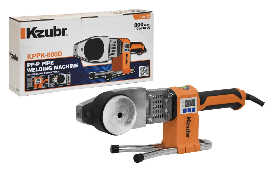 Kzubr KPPK-800 pegla za zavarivanje plastičnih cevi