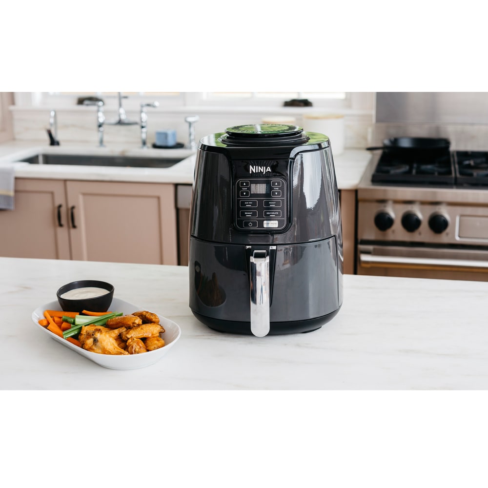 Ninja AF100EU Air Fryer Single Basket 3.8L 1550W, Siva