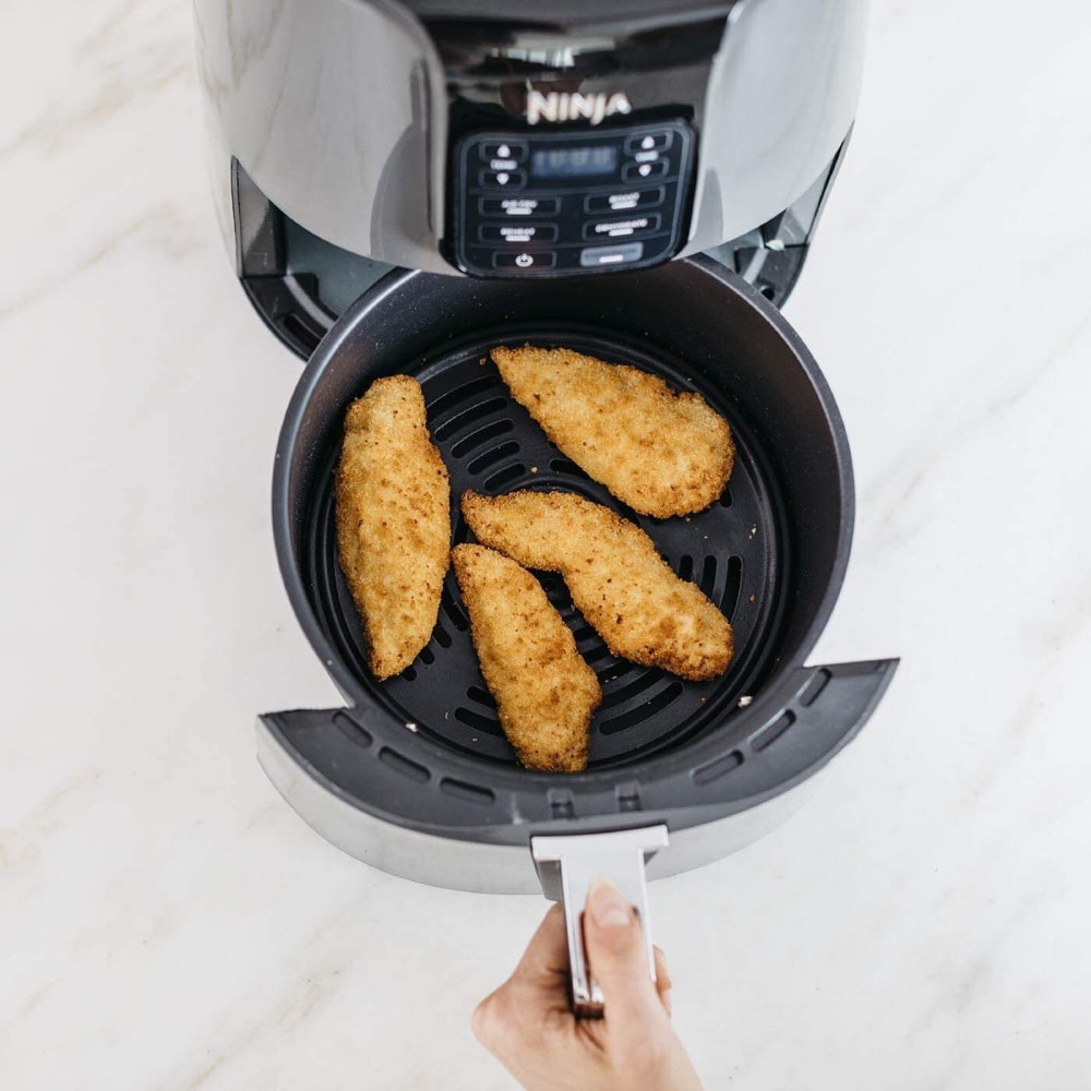 Ninja AF100EU Air Fryer Single Basket 3.8L 1550W, Siva