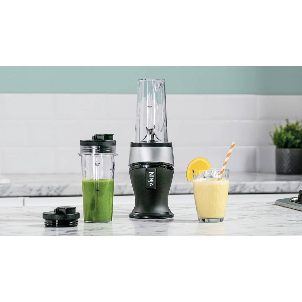 Ninja QB3001EUS Blender Foodie Nutri Smoothie Maker 700W, Crna