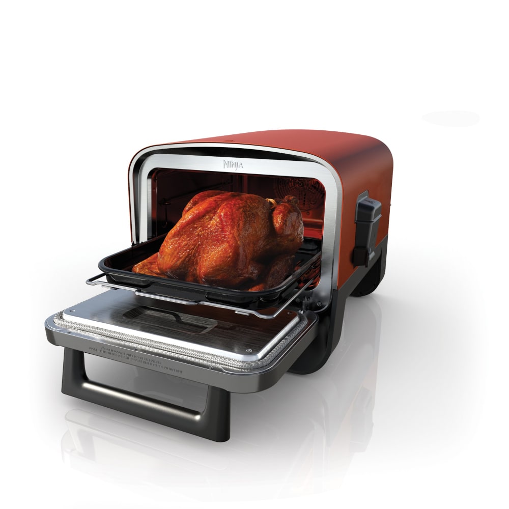 Ninja OO101EU Gril Woodfire 8u1 /pica peć/ 2400W, Crvena
