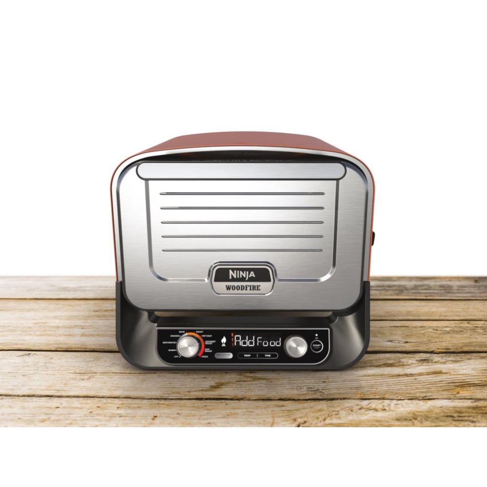 Ninja OO101EU Gril Woodfire 8u1 /pica peć/ 2400W, Crvena