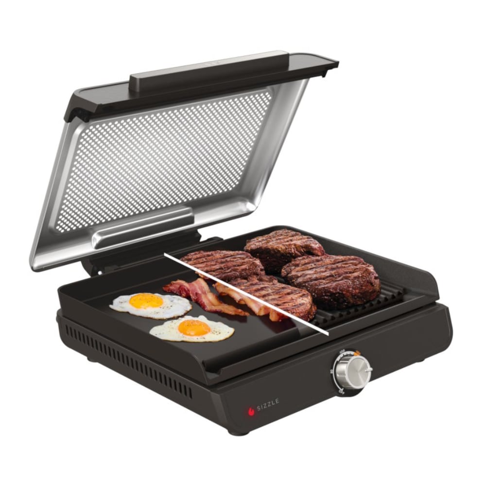 Ninja GR101EU Gril Sizzle 1450W 28 x 37cm, Crna