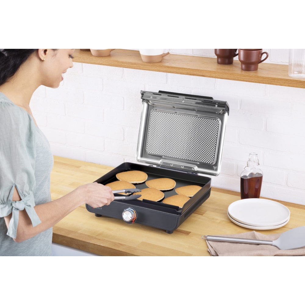 Ninja GR101EU Gril Sizzle 1450W 28 x 37cm, Crna