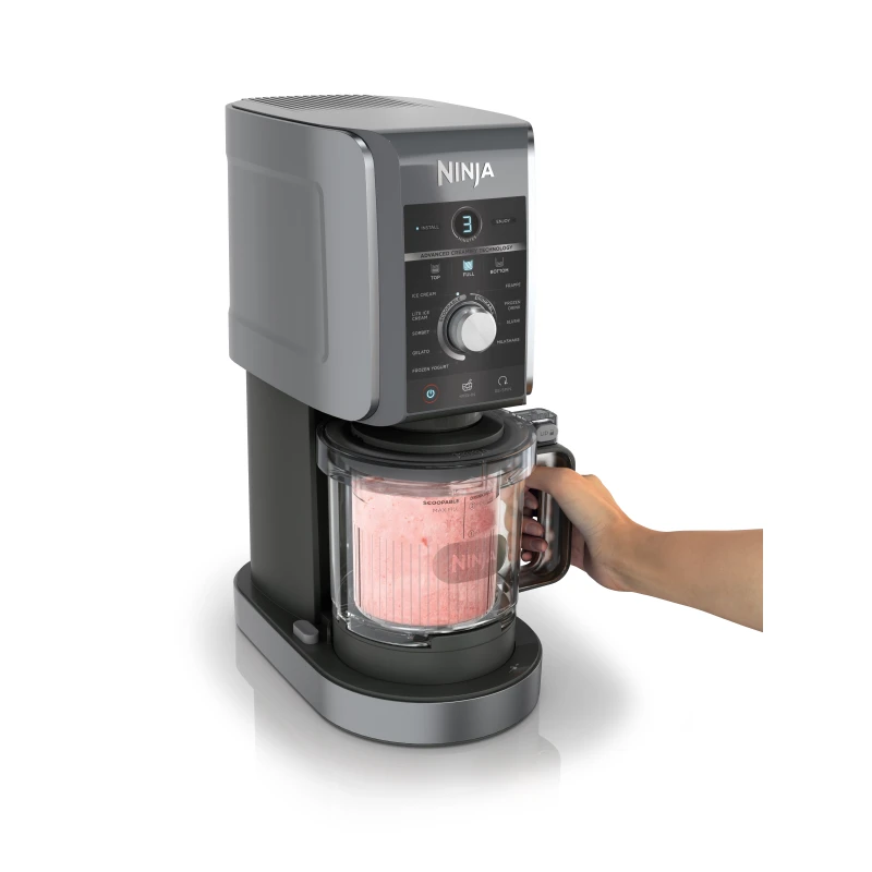 Ninja NC502EU Aparat za sladoled Creami Deluxe 10u1, Srebrni