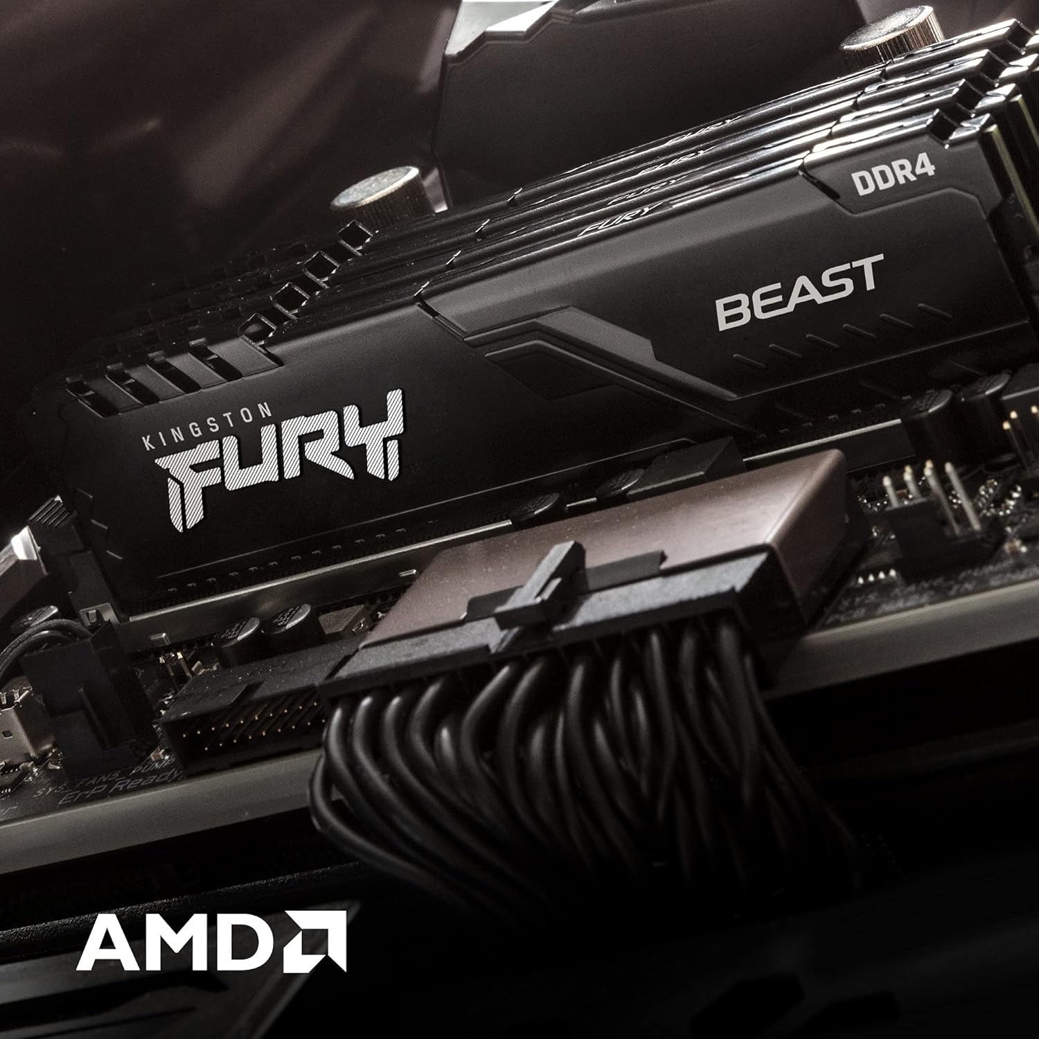 Kingston KF436C17BBK2/16 RAM memorija DDR4 16GB (2x8GB) 3600MHz FURY BEAST CL17 1.35V 288-Pin 1Rx8 w/Heatsink
